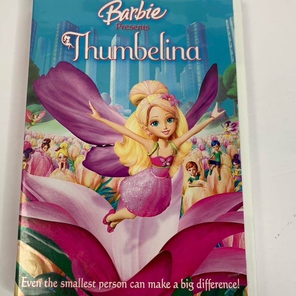 Barbie Presents Thumbelina DVD in Excellent Gently Used Condition - Tested